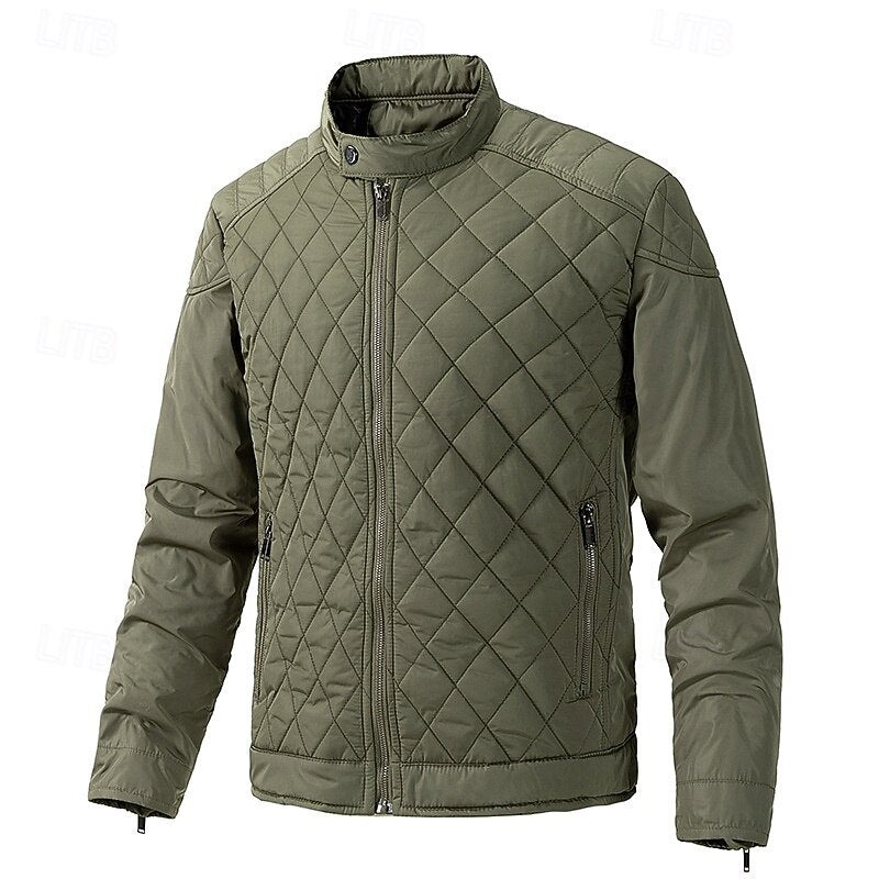 Ashton | Men's Puffer Jacket Stand Collar Winter Padded Insulated 2