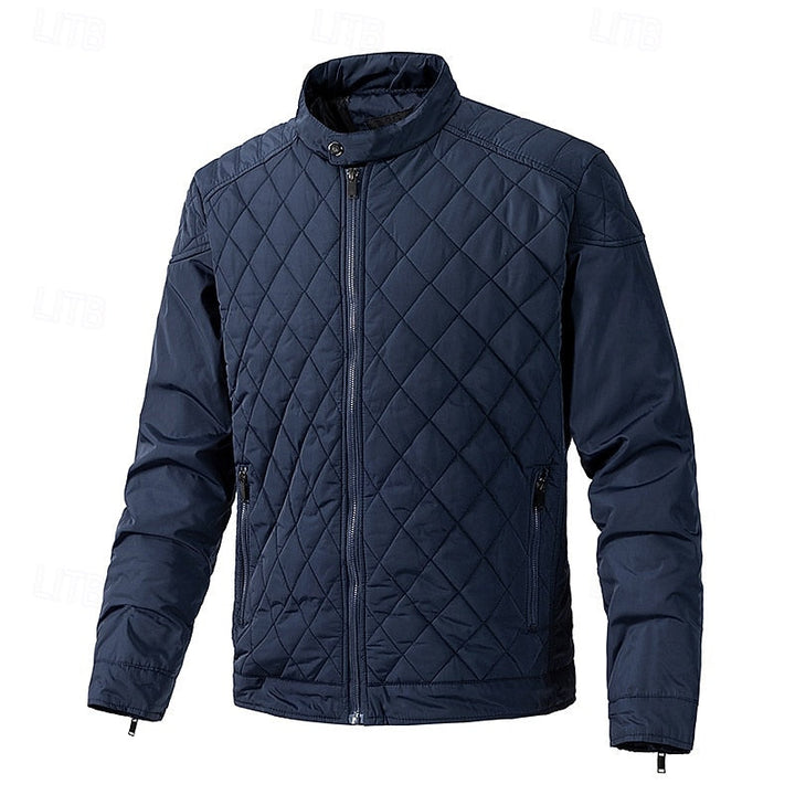 Ashton | Men's Puffer Jacket Stand Collar Winter Padded Insulated 3