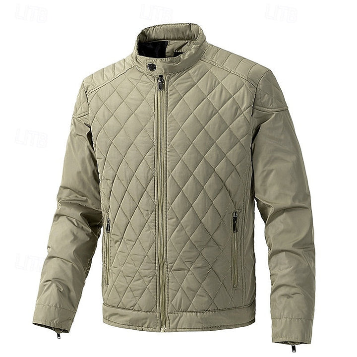 Ashton | Men's Puffer Jacket Stand Collar Winter Padded Insulated 4