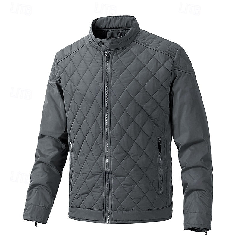 Ashton | Men's Puffer Jacket Stand Collar Winter Padded Insulated 5
