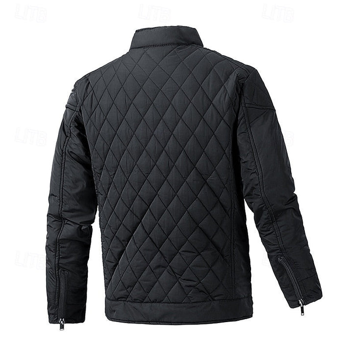 Ashton | Men's Puffer Jacket Stand Collar Winter Padded Insulated 6