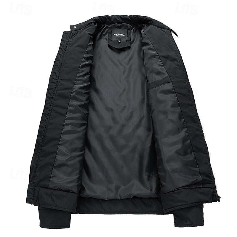 Ashton | Men's Puffer Jacket Stand Collar Winter Padded Insulated 7