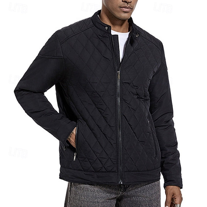 Ashton | Men's Puffer Jacket Stand Collar Winter Padded Insulated 8