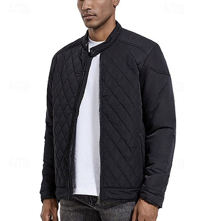 Ashton | Men's Puffer Jacket Stand Collar Winter Padded Insulated 9