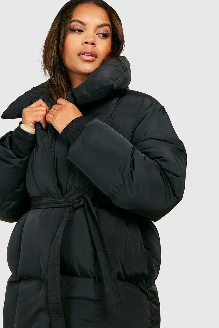 Aurelia | Women's Belted Puffer Jacket Oversized 2