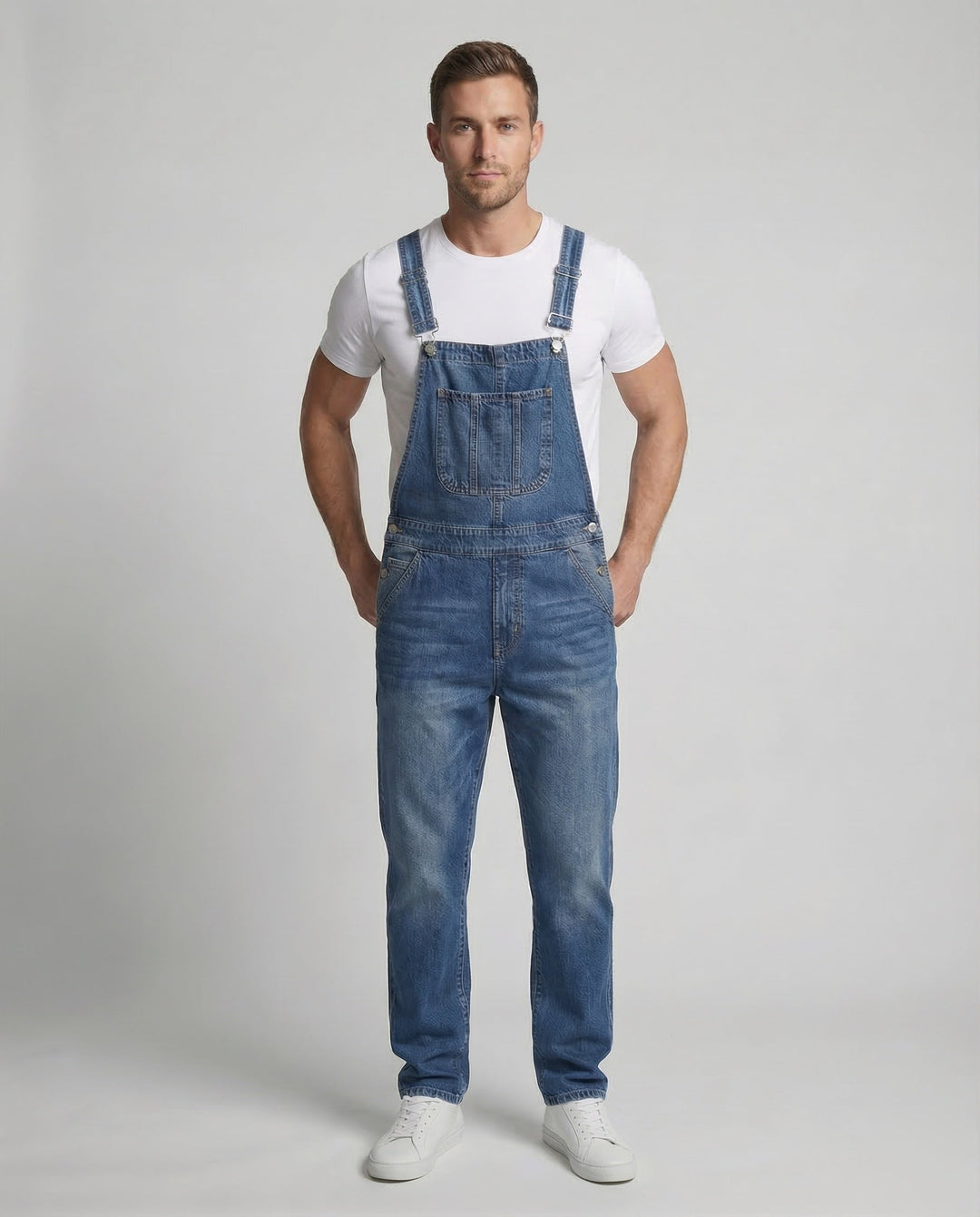 Bastian | Men's Denim Bib Work Overalls 4