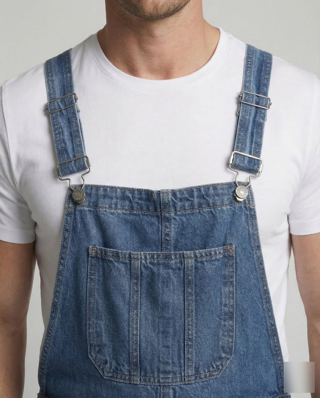 Bastian | Men's Denim Bib Work Overalls 5