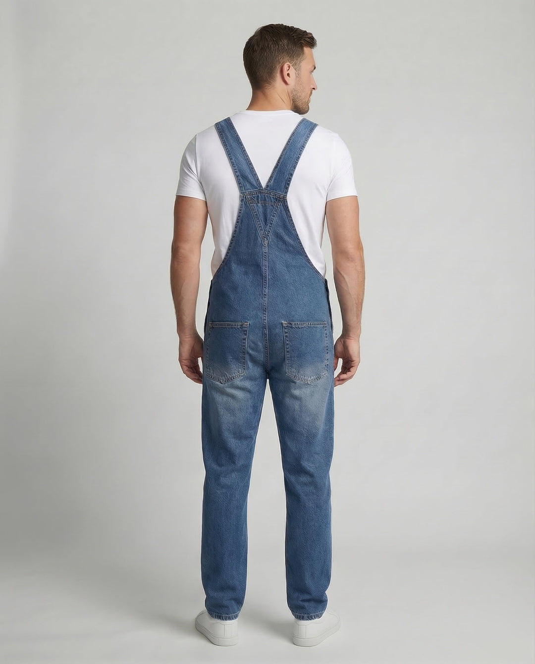 Bastian | Men's Denim Bib Work Overalls 6
