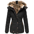 Bente - Quilted Fur Hood Winter Jacket
