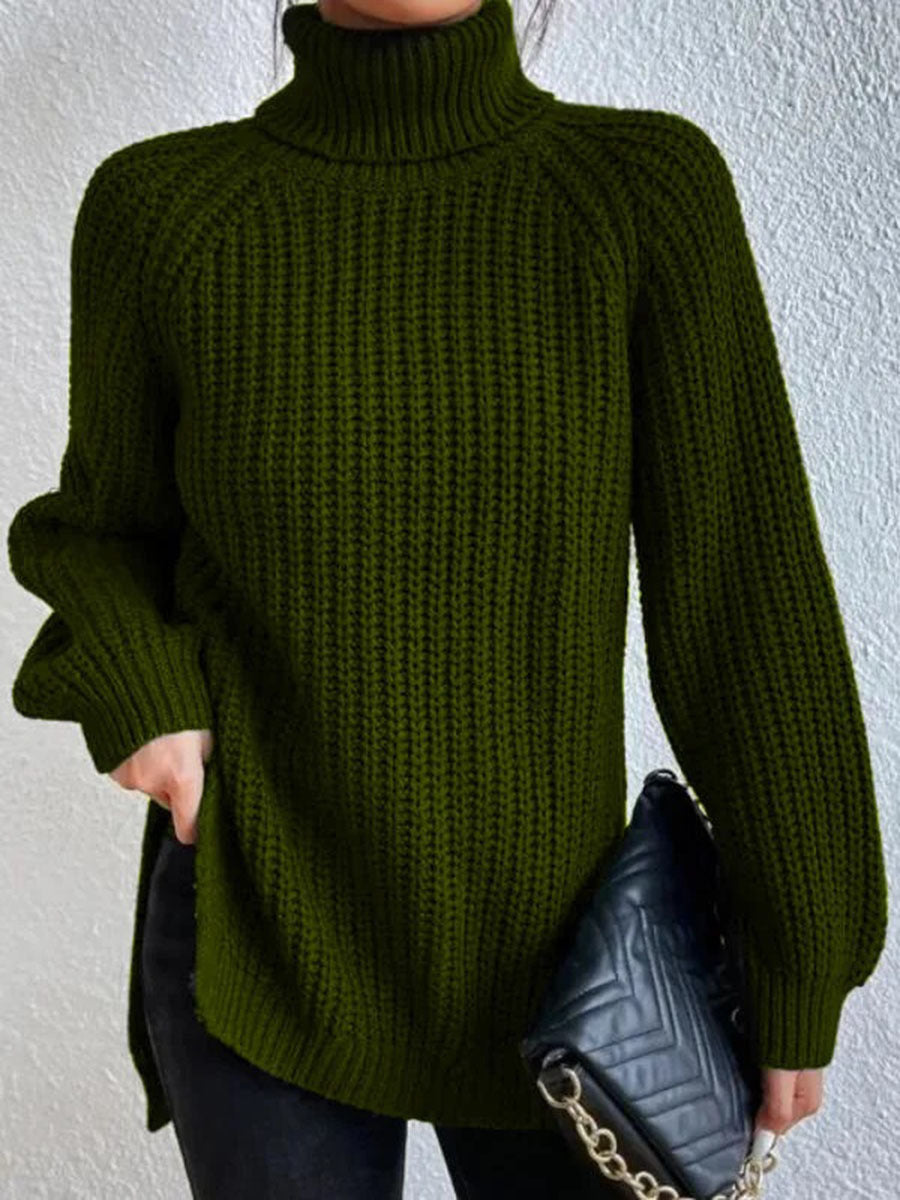 Bianca - Fitted Turtleneck Sweater 2