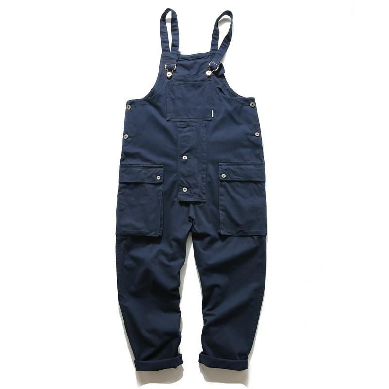 Baggy Jeans Overall with Matching Pocket