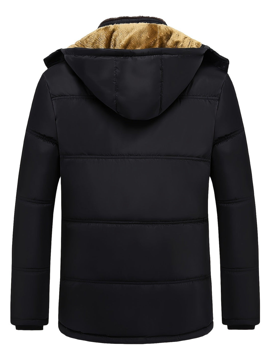 Bouke | Men's Fleece Lined Hooded Winter Coat Parka 3