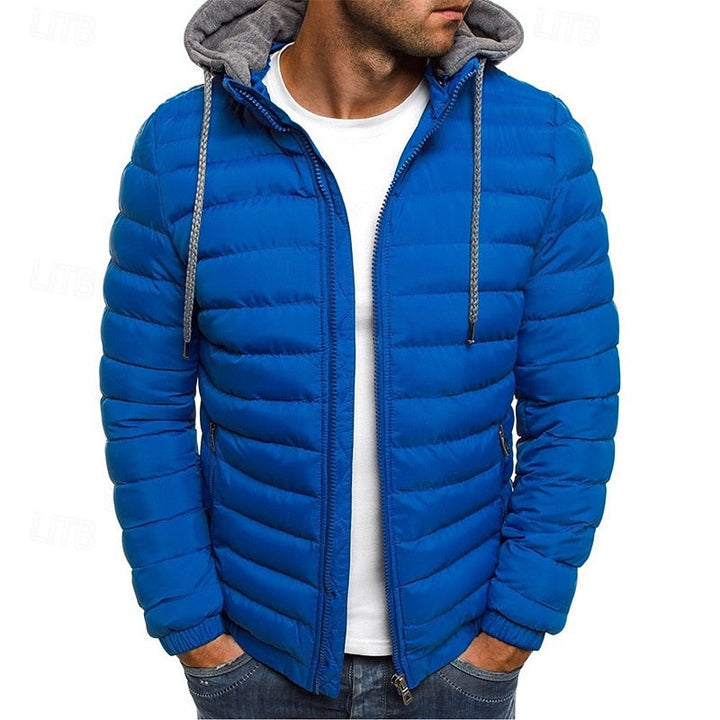 Braxton | Men's Hooded Puffer Jacket Lightweight Winter Quilted 1