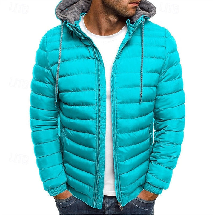Braxton | Men's Hooded Puffer Jacket Lightweight Winter Quilted 4