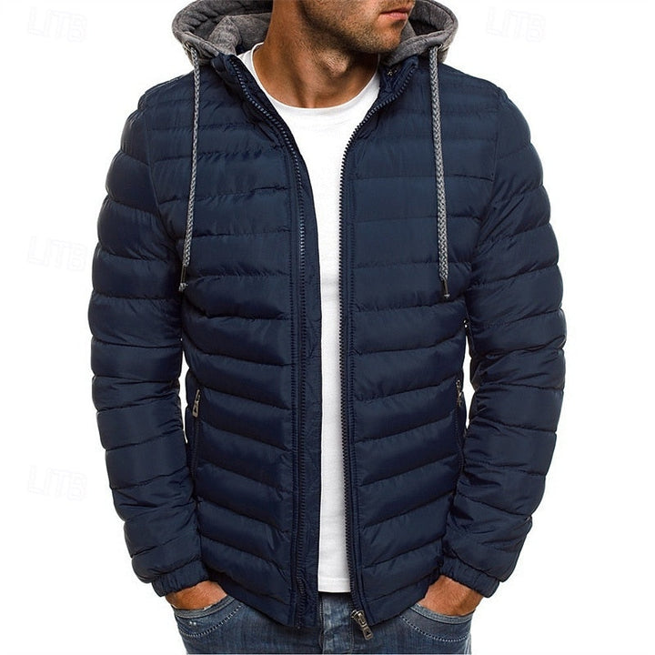 Braxton | Men's Hooded Puffer Jacket Lightweight Winter Quilted 5