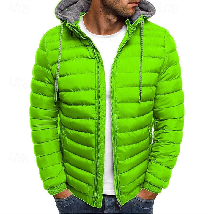 Braxton | Men's Hooded Puffer Jacket Lightweight Winter Quilted 7