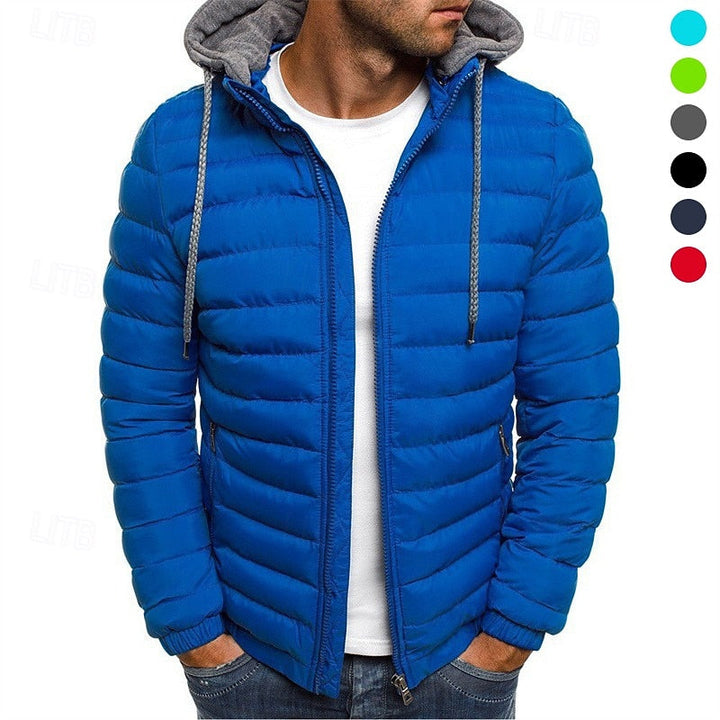 Braxton | Men's Hooded Puffer Jacket Lightweight Winter Quilted 8