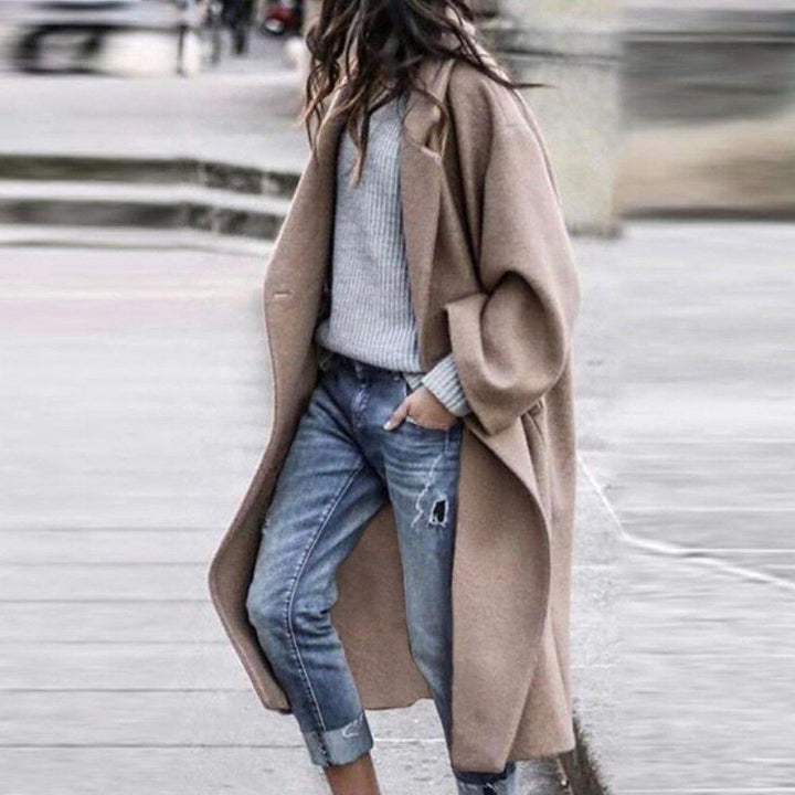 Bregje - Oversized Wide Collar Winter Coat 2