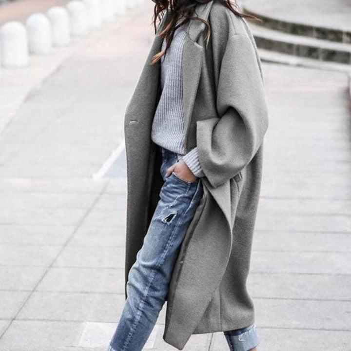Bregje - Oversized Wide Collar Winter Coat 3