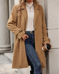 Camilla | Women's Wool Teddy Coat Winter Sherpa Fuzzy