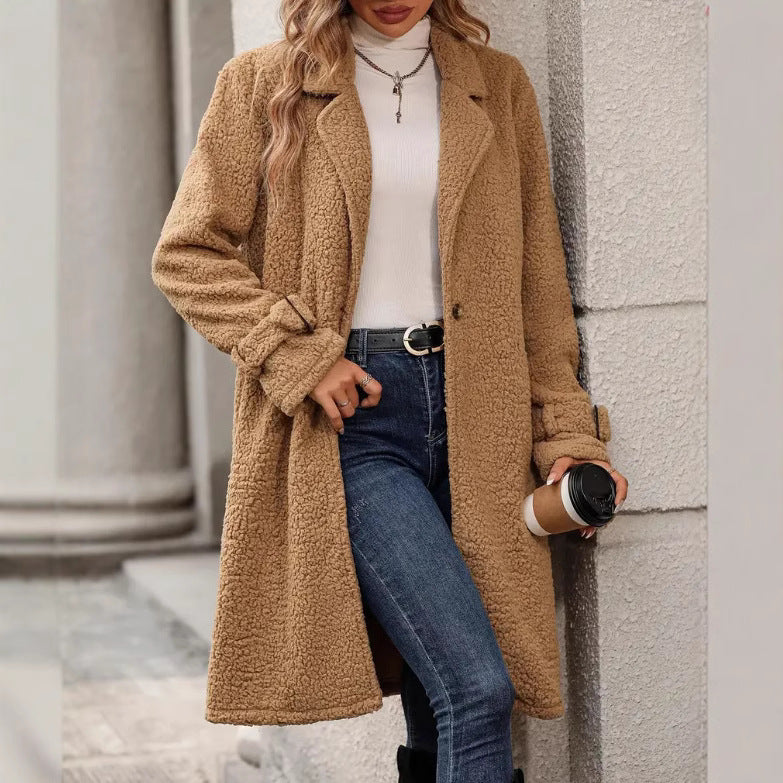 Camilla | Women's Wool Teddy Coat Winter Sherpa Fuzzy 2