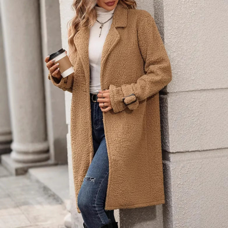 Camilla | Women's Wool Teddy Coat Winter Sherpa Fuzzy 3