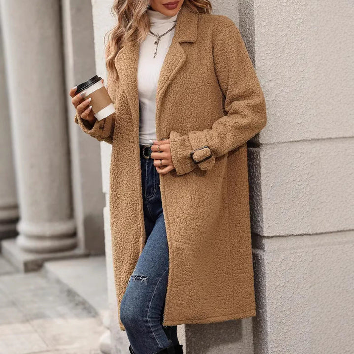 Camilla | Women's Wool Teddy Coat Winter Sherpa Fuzzy 3