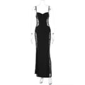 Carmen - Black Lace Mermaid Gown Dress