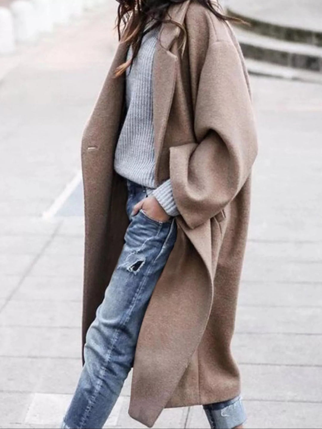 Casey | Women's Oversized Coat Long Winter Warm 1