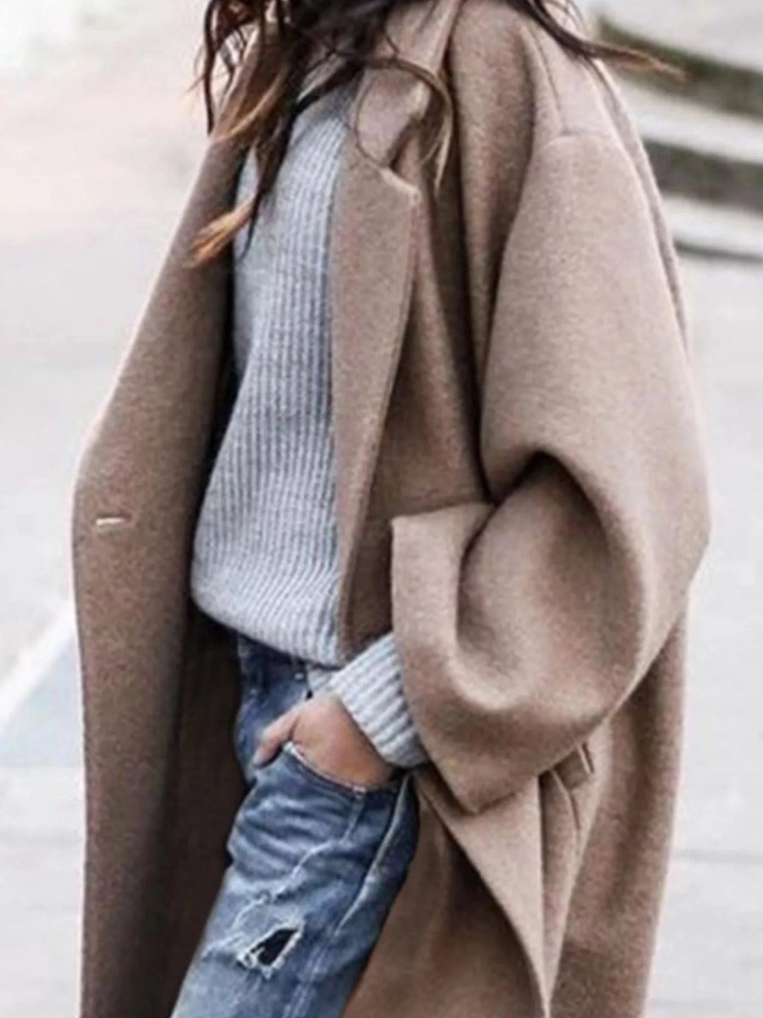 Casey | Women's Oversized Coat Long Winter Warm 5