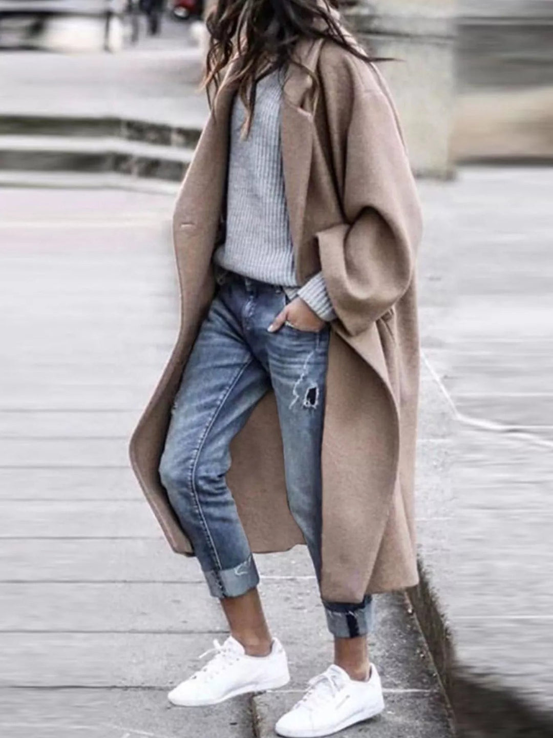 Casey | Women's Oversized Coat Long Winter Warm 6