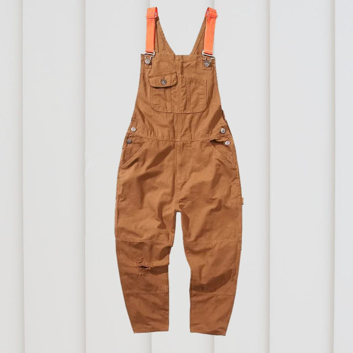 Caspar | Men's Loose Fit Work Overalls 1