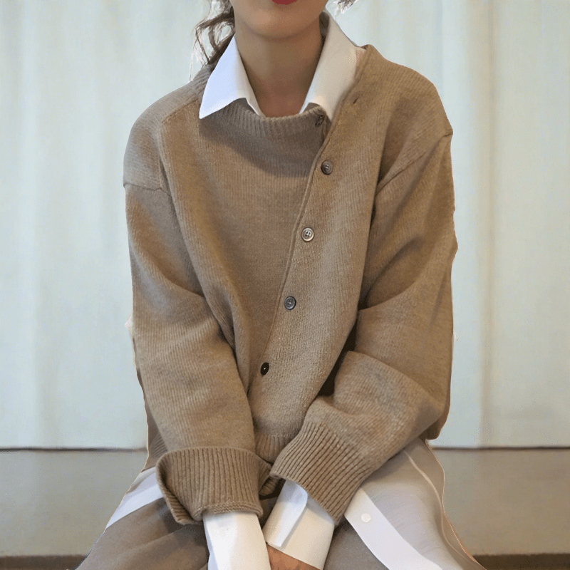 Cathy - Relaxed Oversized Women's Cardigan 1