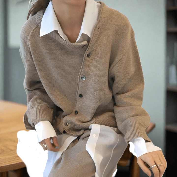 Cathy - Relaxed Oversized Women's Cardigan 4