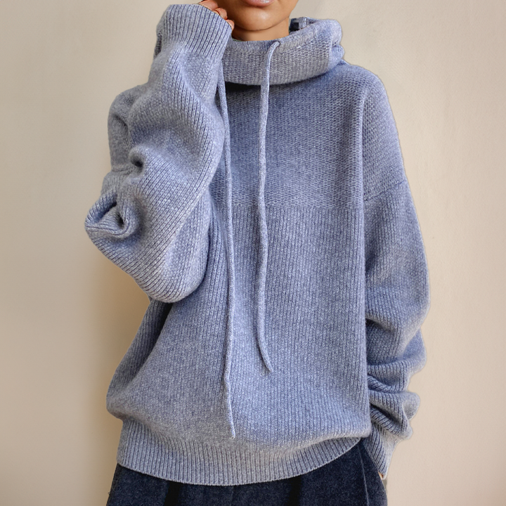 Charlotte - Hooded Knit Sweater 2