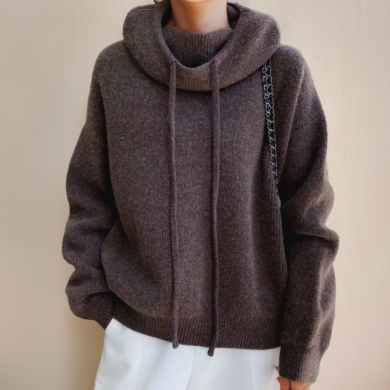 Charlotte - Hooded Knit Sweater 3