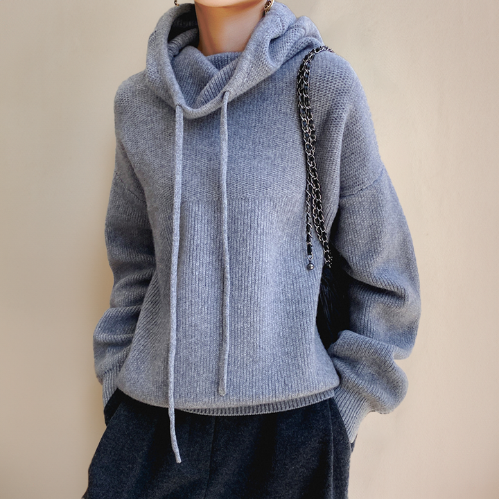 Charlotte - Hooded Knit Sweater 6