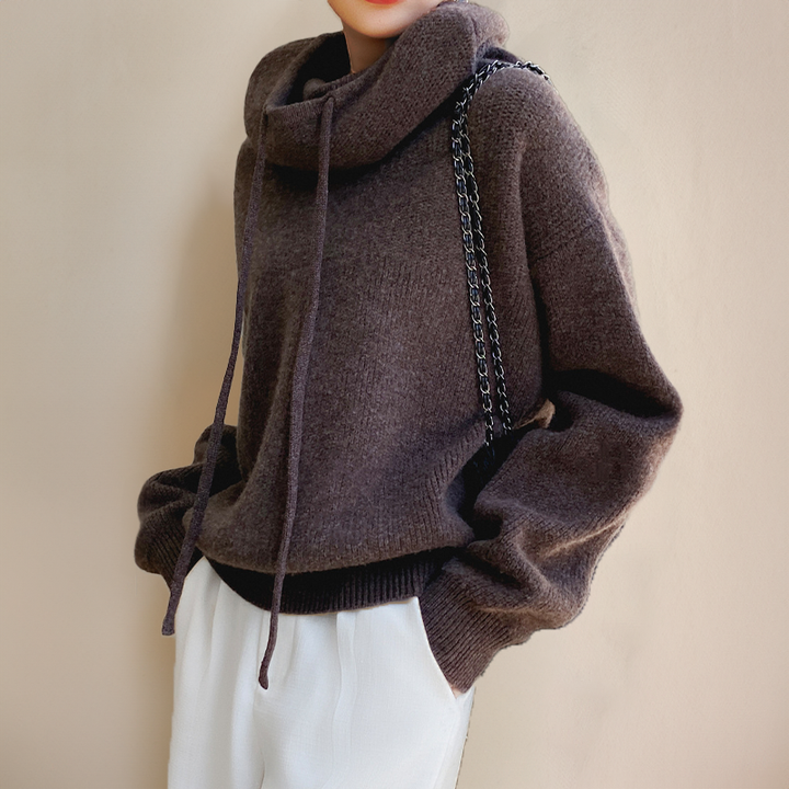 Charlotte - Hooded Knit Sweater 8