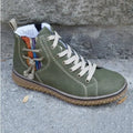 Sandra |  Warm Ankle Boots with Playful Details