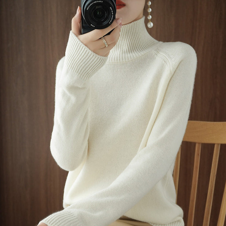 Chiara - Turtleneck Knit Sweater 1