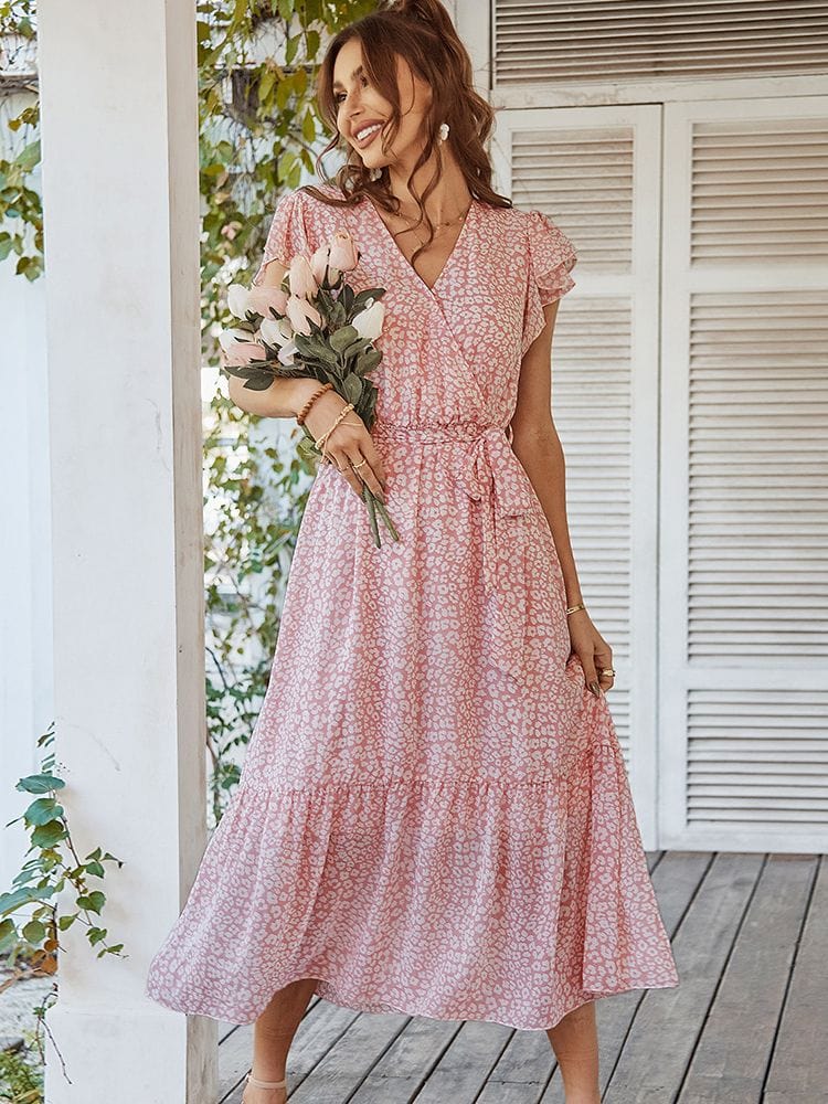 Eva™ - Chic Floral Dress