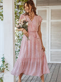 Eva - Chic Floral Dress