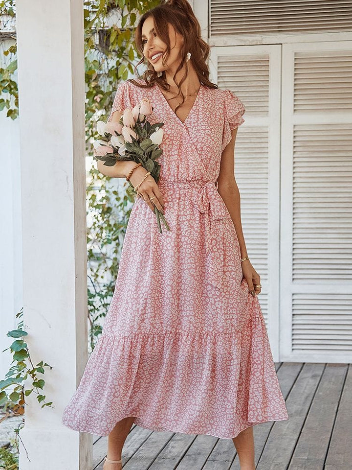 Eva™ - Chic Floral Dress