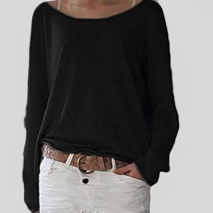 Coba | Women's Oversized Sweater Boat Neck Knit Pullover Fine 6