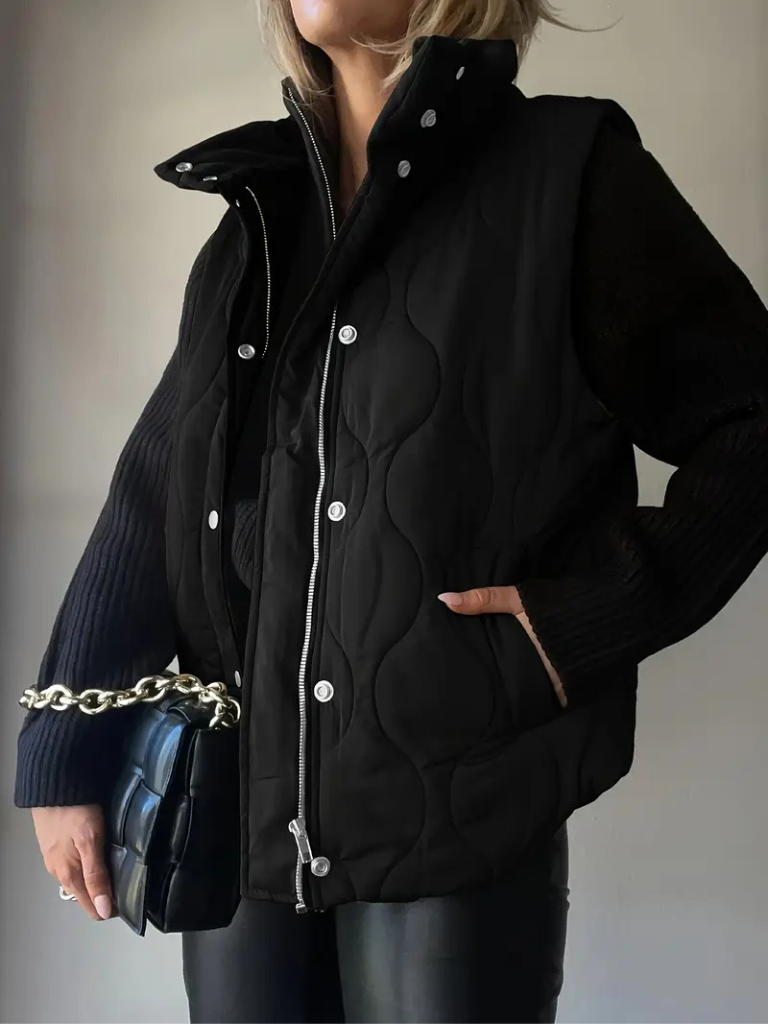 Coralie | Women's Quilted Puffer Vest 4