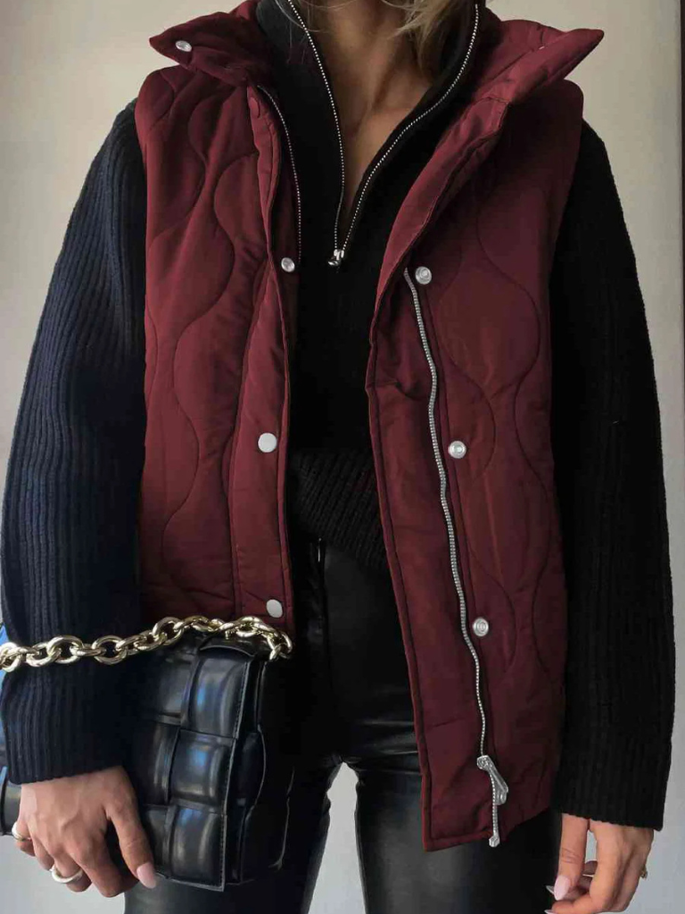 Coralie | Women's Quilted Puffer Vest 5