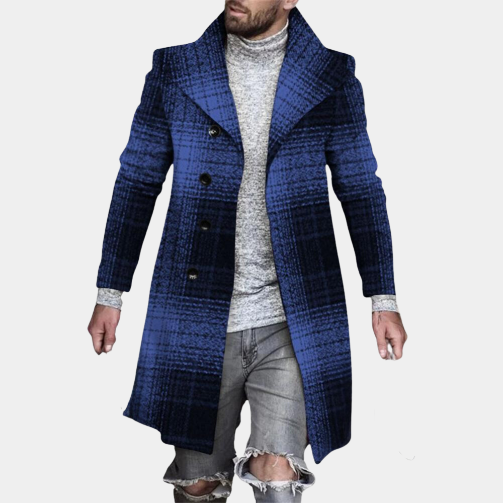 Cornelis | Men's Mid Length Coat Overcoat Winter Warm 2