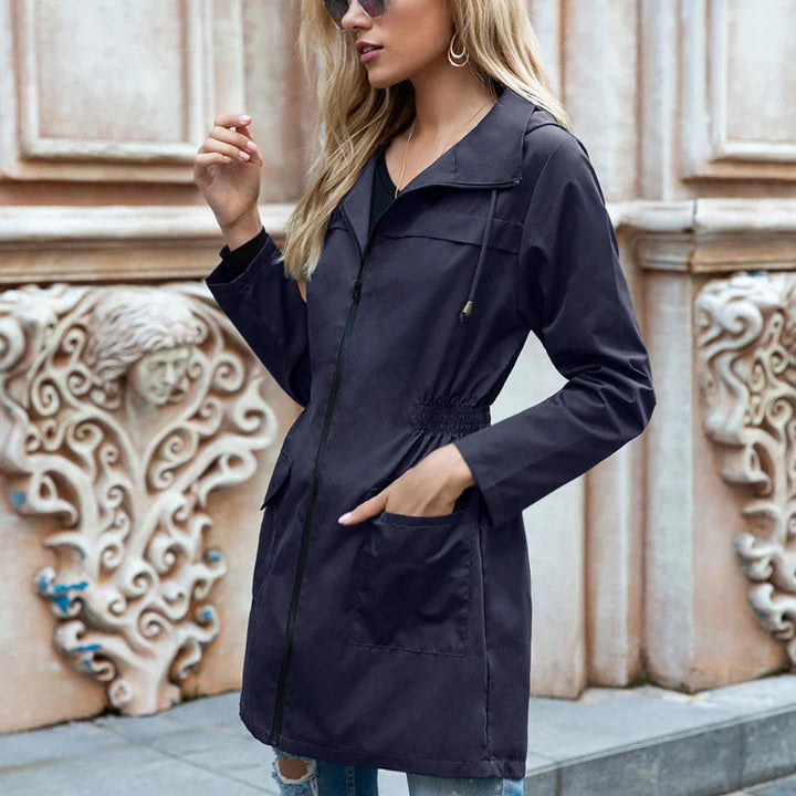 Cosima - Cinched Waist Hooded Jacket 4