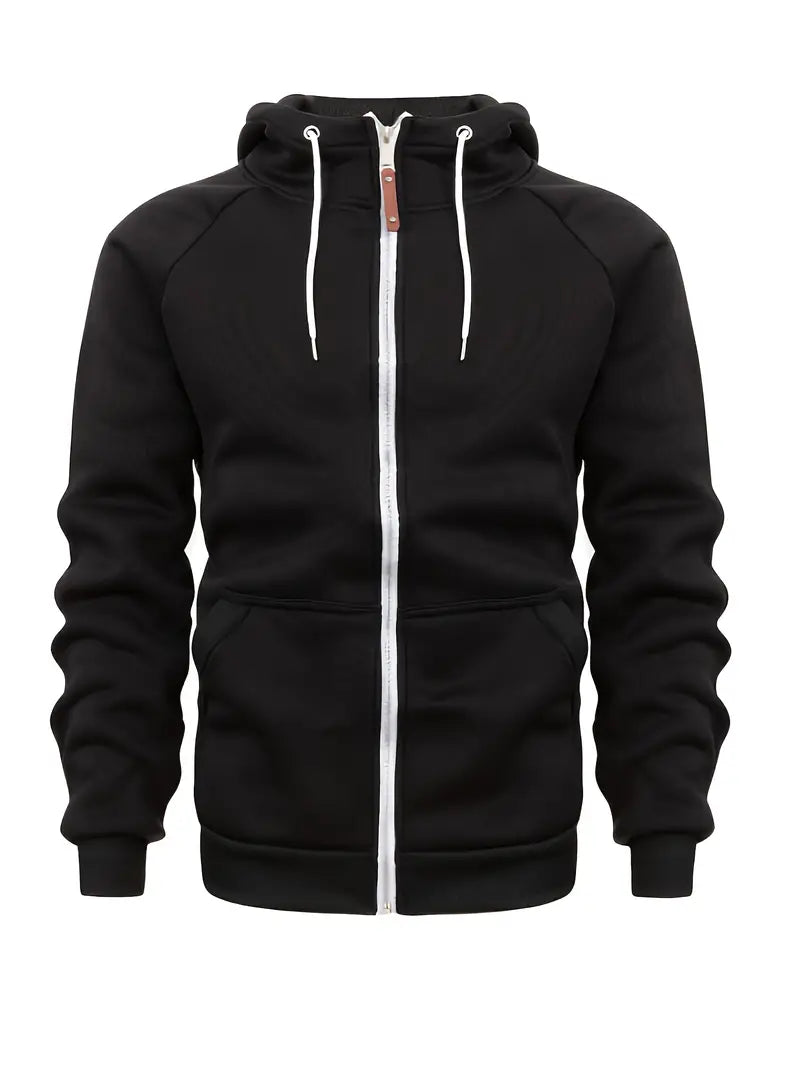 Diederik | Men's Full Zip Hoodie Fleece Sweatshirt 2