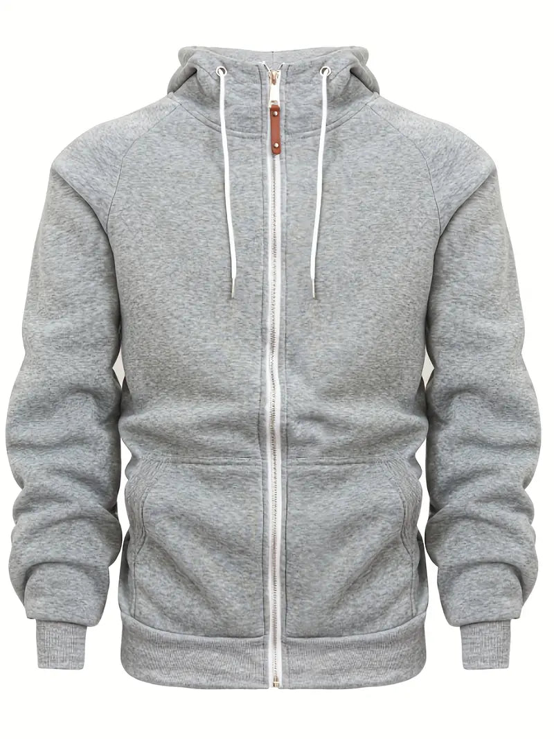 Diederik | Men's Full Zip Hoodie Fleece Sweatshirt 4